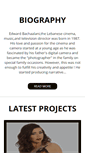Mobile Screenshot of edwardbachaalani.com
